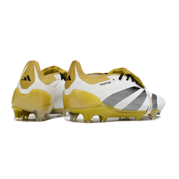 Adidas Predator 30 Elite Tongue White and Gold FG