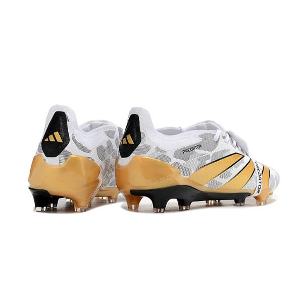 Adidas Predator 30 Elite Tongue White Yellow and Gray FG