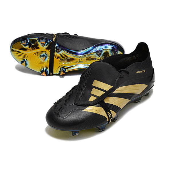 Adidas Predator 30 Elite Tongue Black and Gold FG