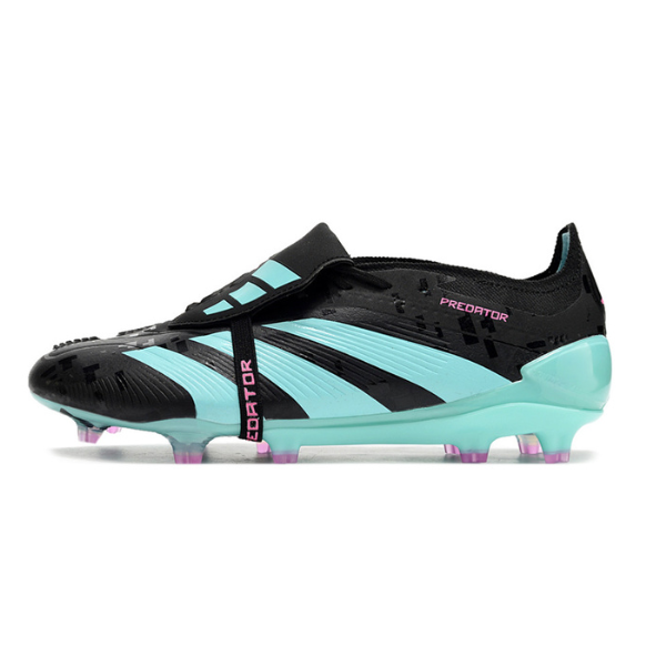 Adidas Predator 30 Elite Tongue Black and Light Blue FG