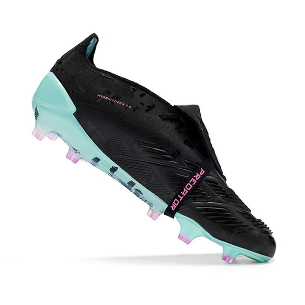 Adidas Predator 30 Elite Tongue Black and Light Blue FG