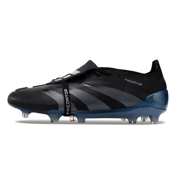 Adidas Predator 30 Elite Tongue Black and Blue FG