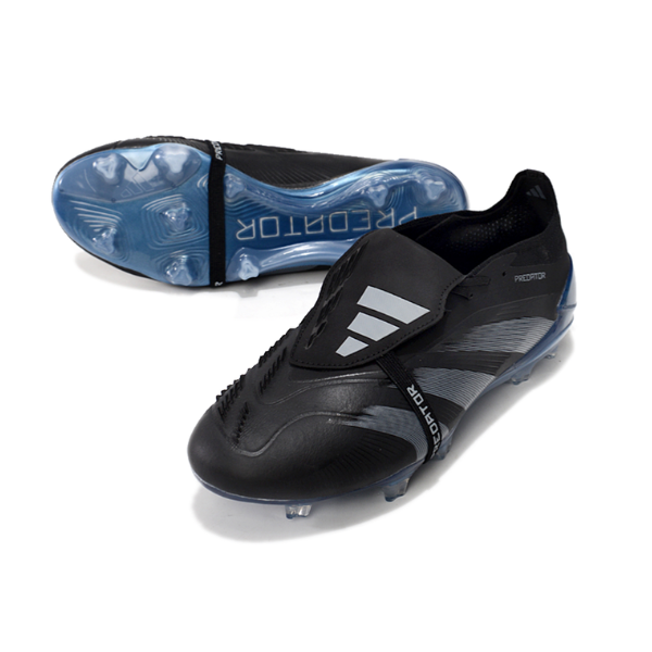 Adidas Predator 30 Elite Tongue Black and Blue FG