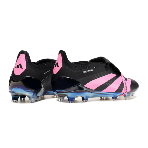 Adidas Predator 30 Elite Tongue Black and Pink FG