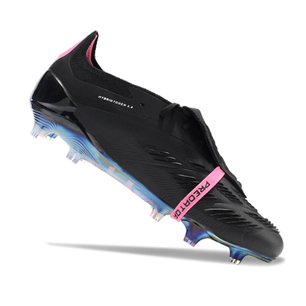 Adidas Predator 30 Elite Tongue Black and Pink FG