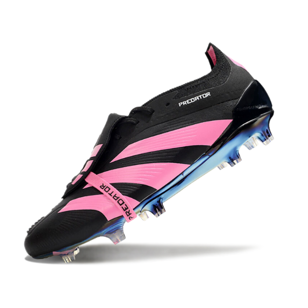 Adidas Predator 30 Elite Tongue Black and Pink FG