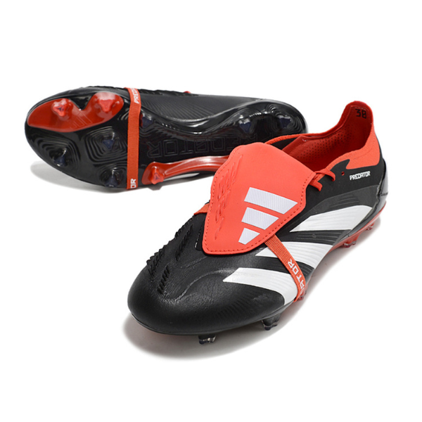 Adidas Predator 30 Elite Tongue Black and Red FG