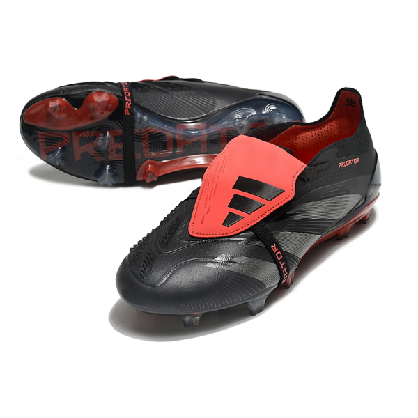 Adidas Predator 30 Elite Tongue Black and Red FG