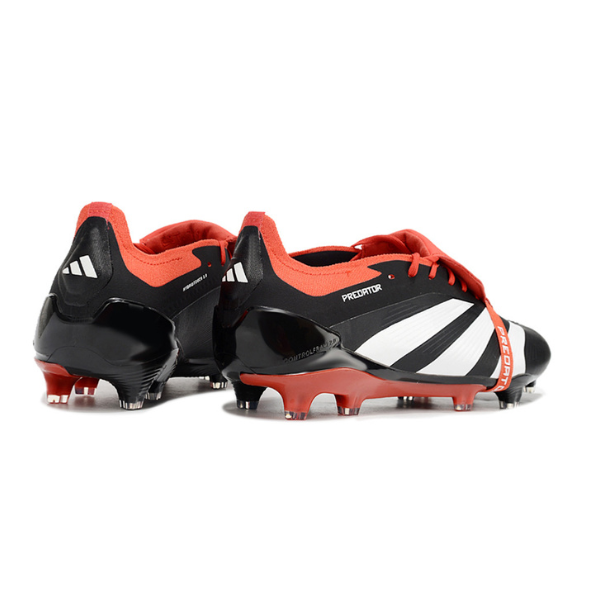 Adidas Predator 30 Elite Tongue Black and Red FG