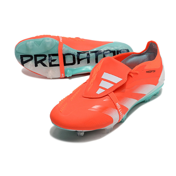 Adidas Predator 30 Elite Tongue Red and Light Blue FG