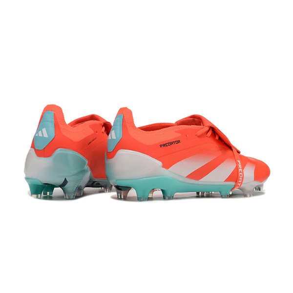Adidas Predator 30 Elite Tongue Red and Light Blue FG