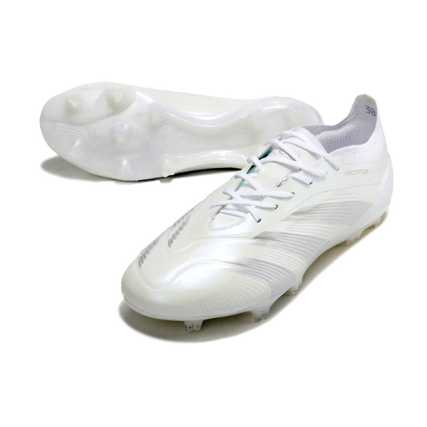 Adidas Predator 30 Elite White and Gray FG