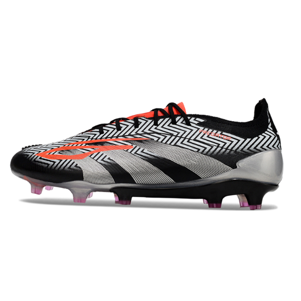 Adidas Predator 30 Elite Black Gray and Red FG