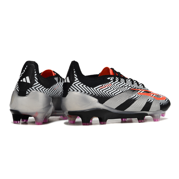Adidas Predator 30 Elite Black Gray and Red FG