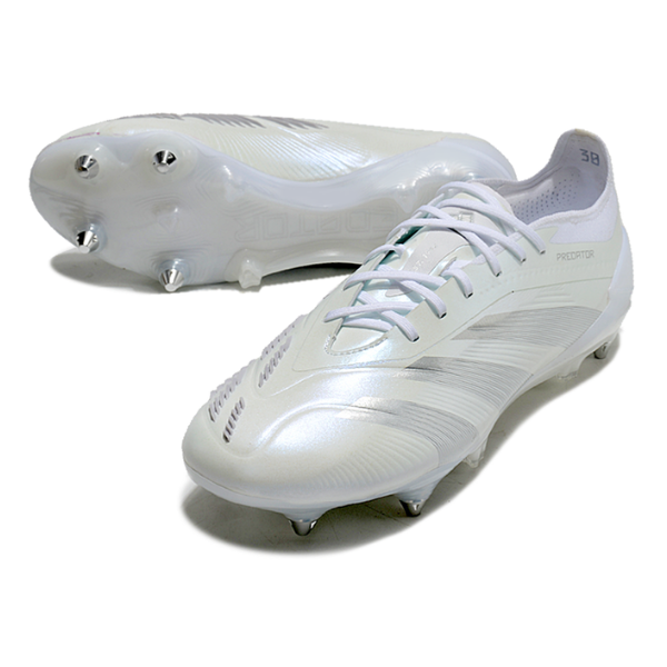 Adidas Predator 30 Elite White and Gray SG