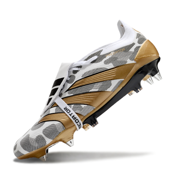 Adidas Predator 30 Elite White Gray and Yellow SG