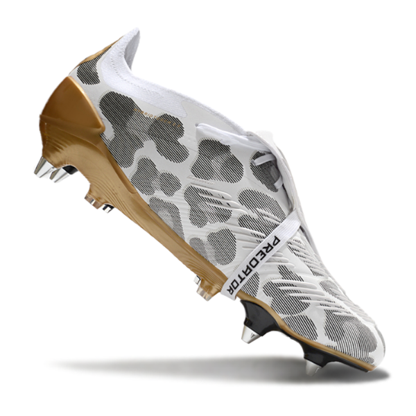 Adidas Predator 30 Elite White Gray and Yellow SG