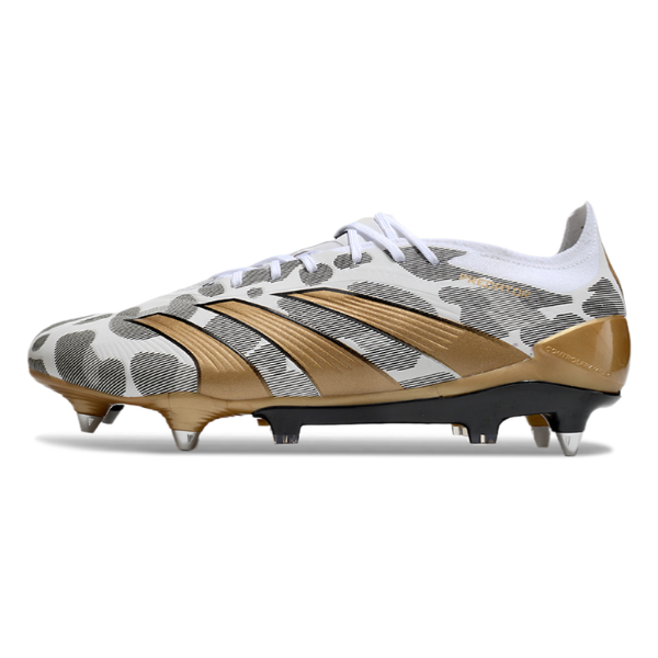 Adidas Predator 30 Elite White Grey and Yellow SG
