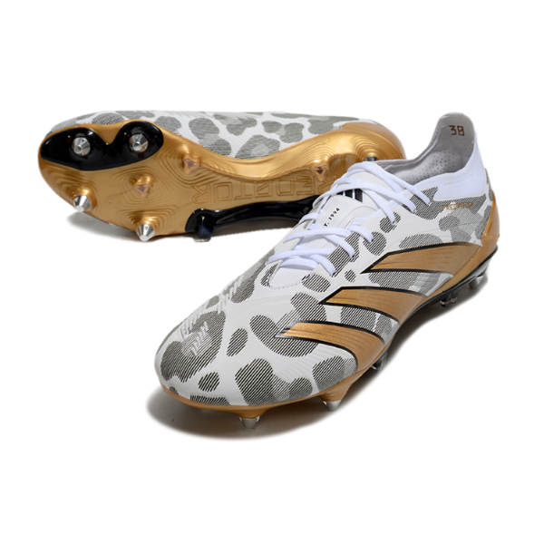 Adidas Predator 30 Elite White Grey and Yellow SG