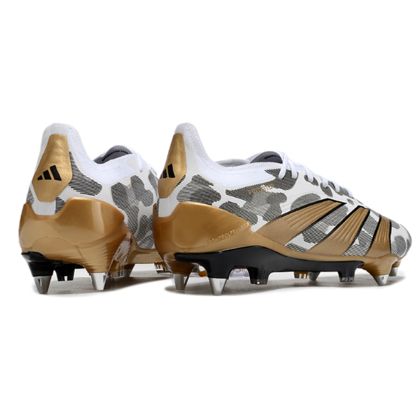 Adidas Predator 30 Elite White Grey and Yellow SG