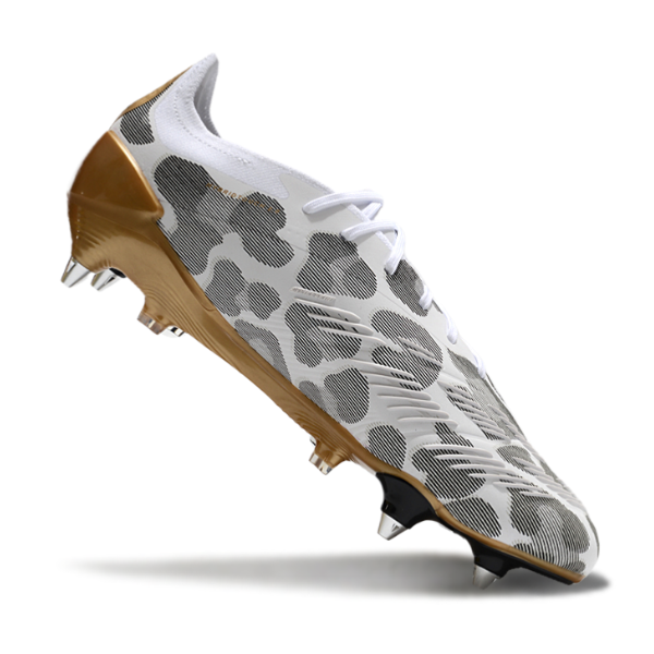 Adidas Predator 30 Elite White Grey and Yellow SG