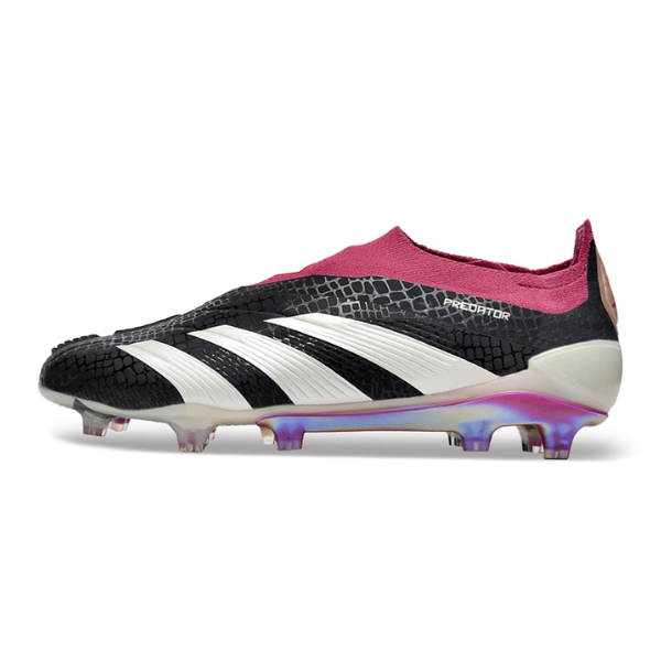 Adidas Predator 30 Elite Laceless Black and White FG