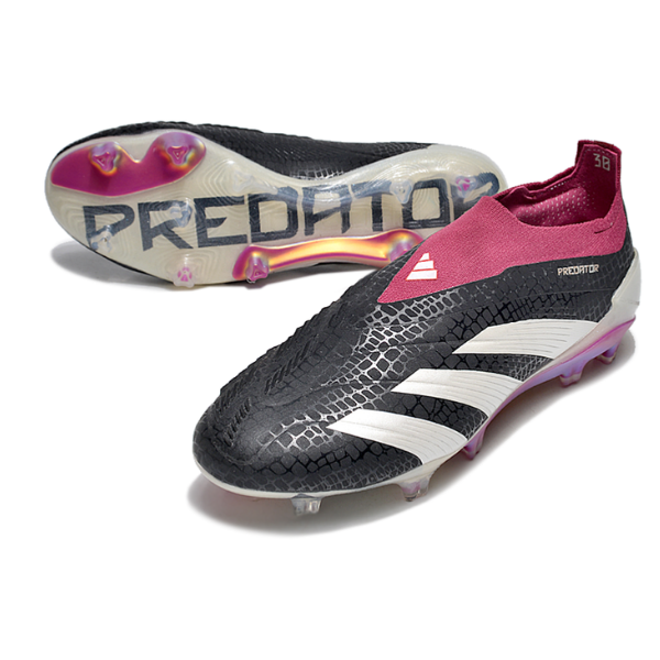 Adidas Predator 30 Elite Laceless Black and White FG