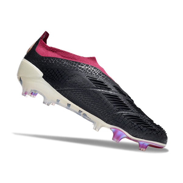 Adidas Predator 30 Elite Laceless Black and White FG