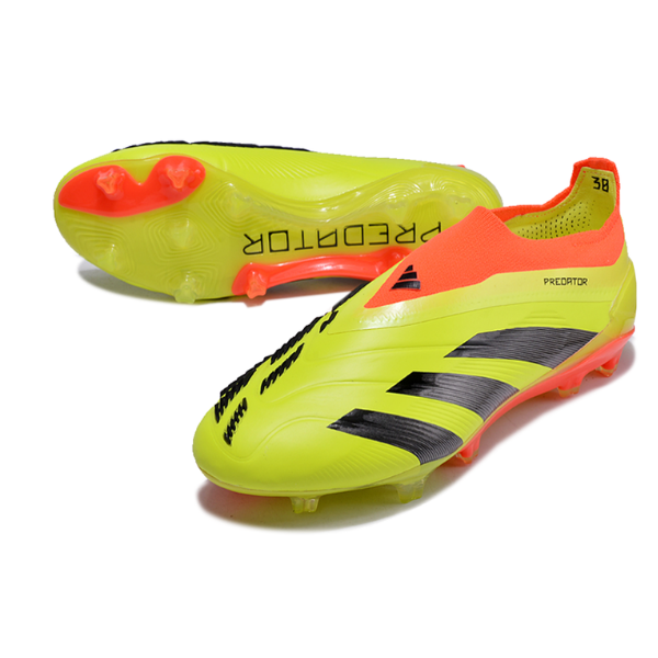 Adidas Predator 30 Elite Laceless Yellow and Orange FG