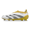 Adidas Predator 30 Elite Laceless White and Yellow FG