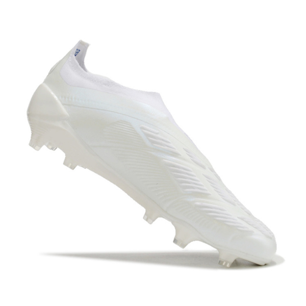 Adidas Predator 30 Elite Laceless White and Blue Kvaratskhelia Pack FG