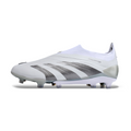Adidas Predator 30 Elite Laceless White and Gray FG