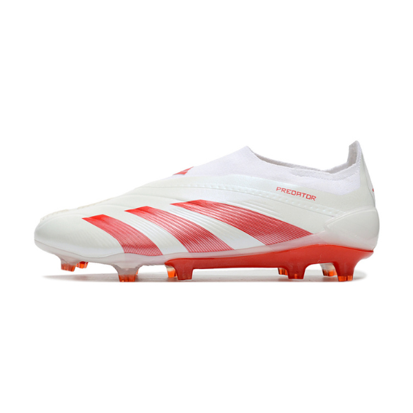 Adidas Predator 30 Elite Laceless Black and Red FG