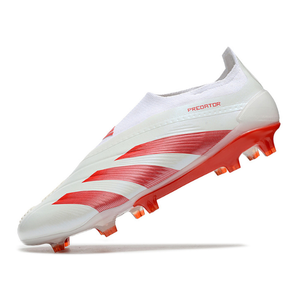 Adidas Predator 30 Elite Laceless Black and Red FG