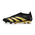 Adidas Predator 30 Elite Laceless Black and Gold FG