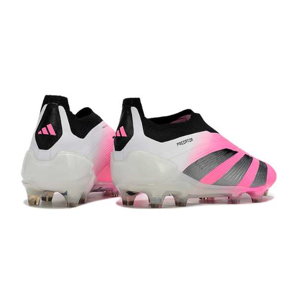 Adidas Predator 30 Elite Laceless Pink and White FG
