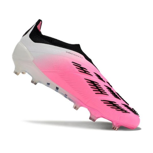 Adidas Predator 30 Elite Laceless Pink and White FG