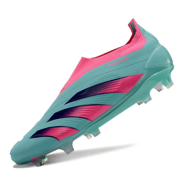 Adidas Predator 30 Elite Laceless Blue and Pink FG