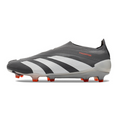 Adidas Predator 30 Elite Laceless Gray and White FG