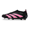 Adidas Predator 30 Elite Laceless Black and Pink FG