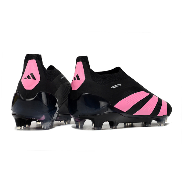Adidas Predator 30 Elite Laceless Black and Pink FG