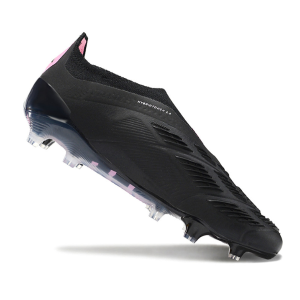 Adidas Predator 30 Elite Laceless Black and Pink FG