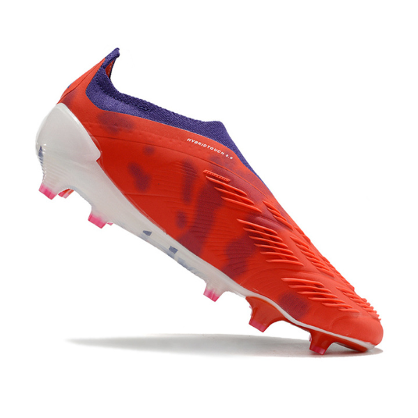Adidas Predator 30 Elite Laceless Red White and Purple FG