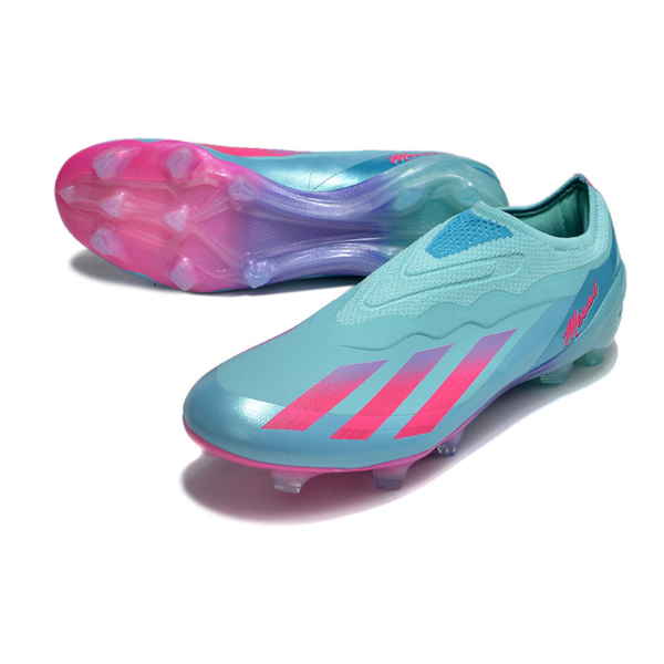 Adidas X Crazyfast.1 Laceless Black and Red FG