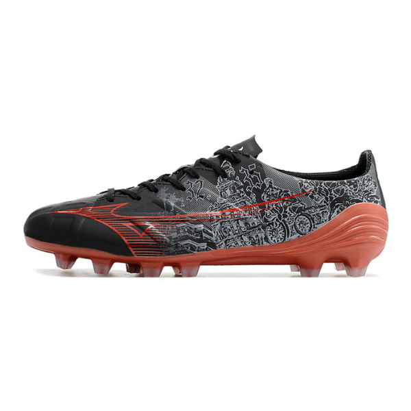 Mizuno Alpha Black and Red FG
