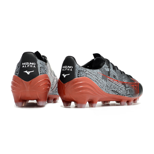 Mizuno Alpha Black and Red FG
