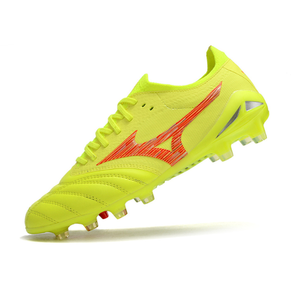 Mizuno Morelia Neo IV Elite Yellow and Red FG