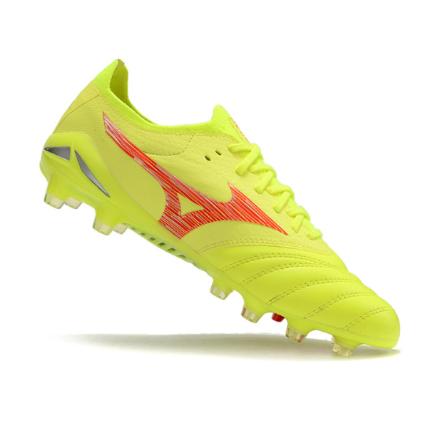 Mizuno Morelia Neo IV Elite Yellow and Red FG
