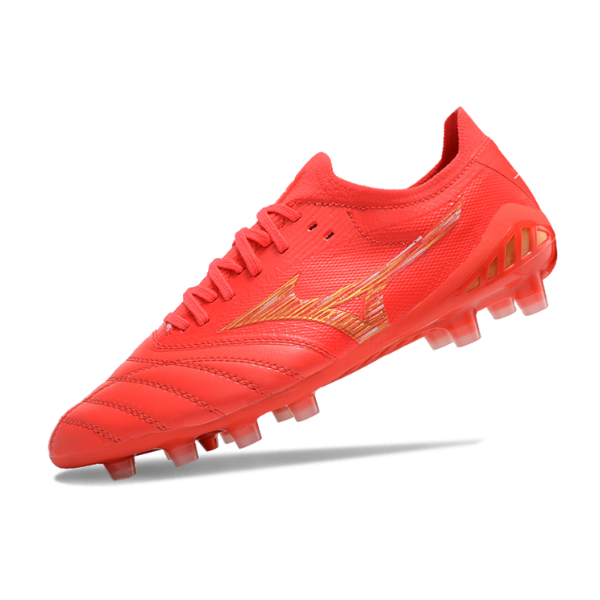 Mizuno Morelia Neo III Elite Red and Yellow FG