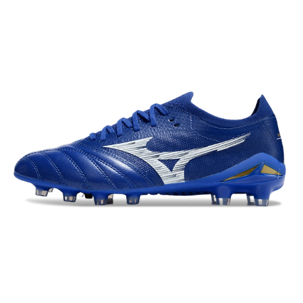 Mizuno Morelia Neo IV Elite Blue and White FG